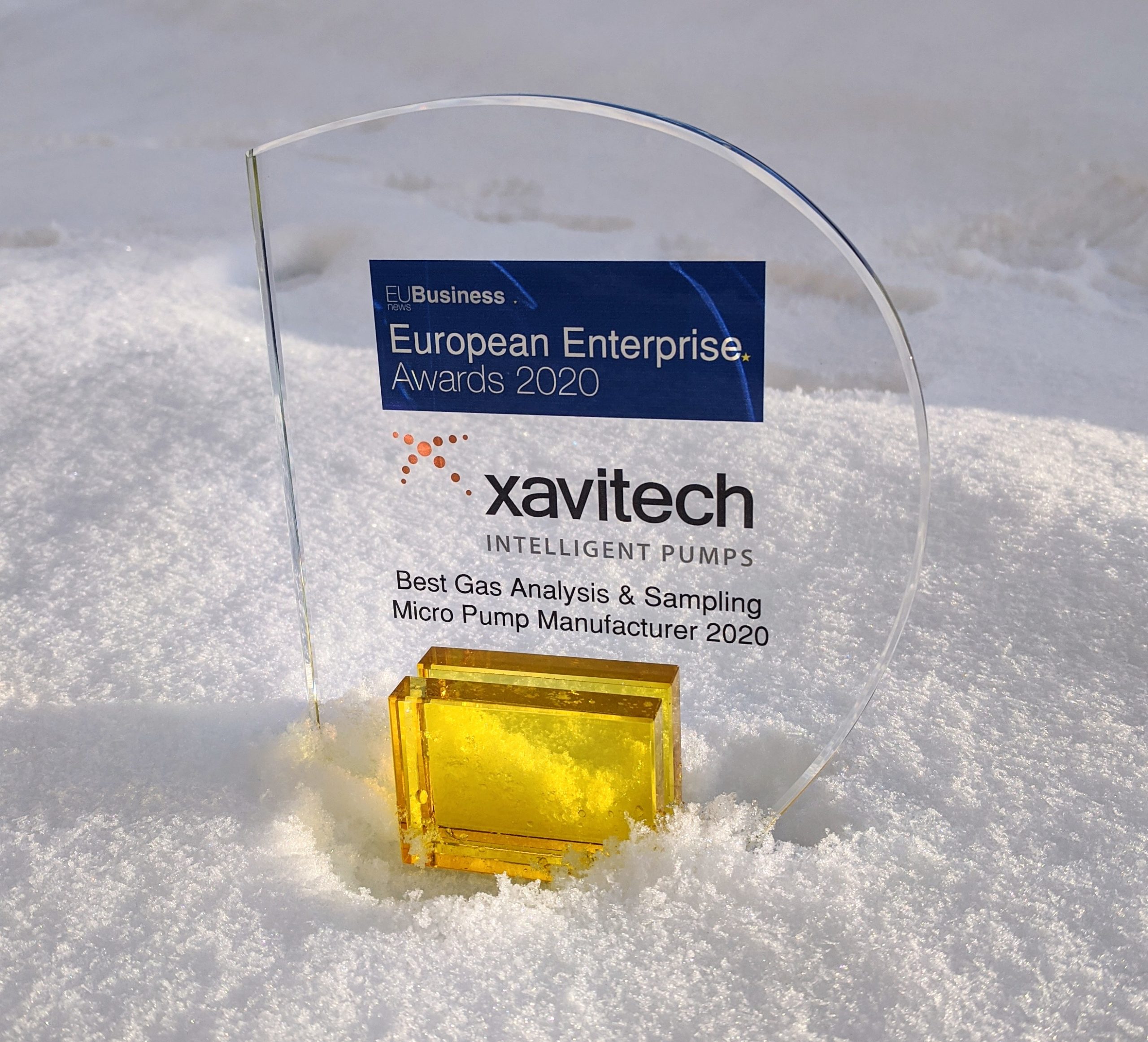 European Enterprise Award in the snow